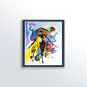 Passionate Lady by Doyle, Art Poster Print for Wall, Home Decor by US Art Frames