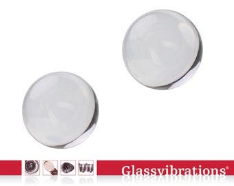 GLASSVIBRATIONS love balls crystal clear