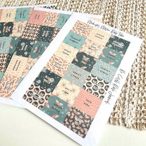 LAMINIERTE Mitternachtsmotten Bibel-Tabs | Bunte Bibel Tabs | Hübsche Bibeletiketten | Bibel Journaling Zubehör