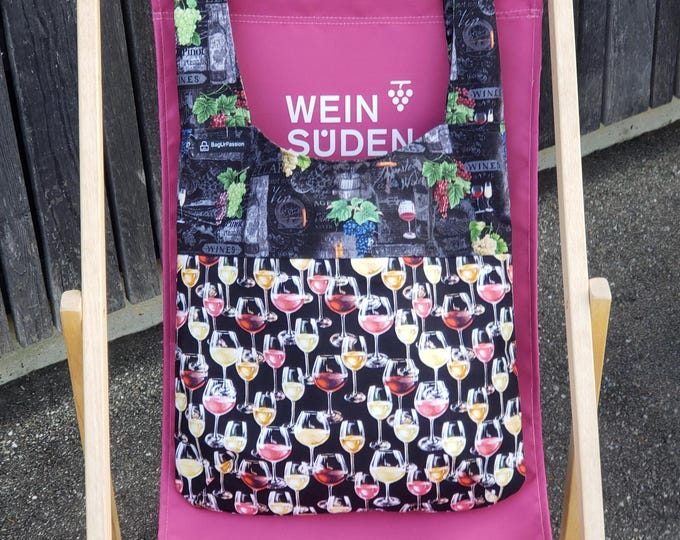 Wine Enthusiast Crossbody Bag. Visit local wineries. Explore vineyards.