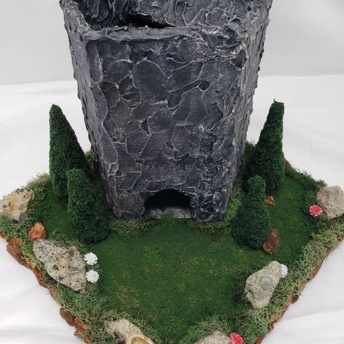 Retailer Painted Rose Castle Dice Tower