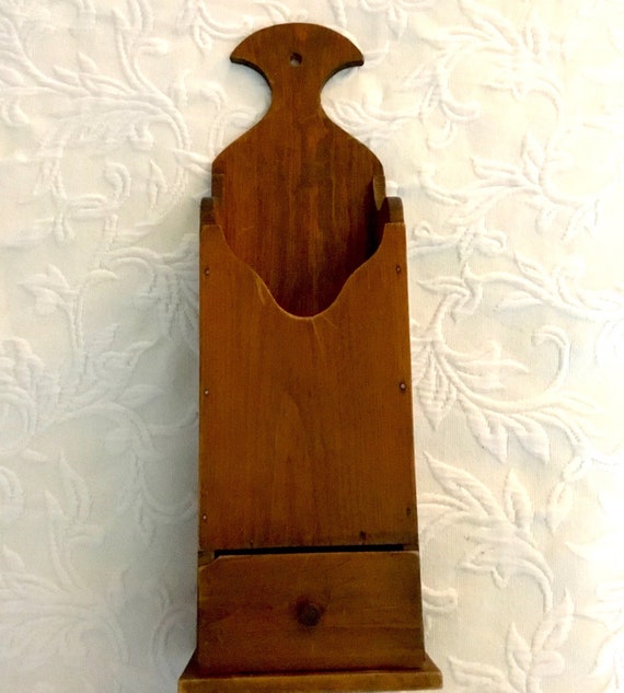 Hanging Mitten Box USA Hand-made Reproduction Pine