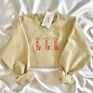 The Keys of Return Sweatshirt | Palestine Right to Return | Free Palestine | Tatreez | Cross Stitch