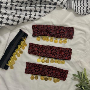 Keffiyeh and Tatreez Headbands | Hatta  | Headband | Tatreez | Baby | Girls