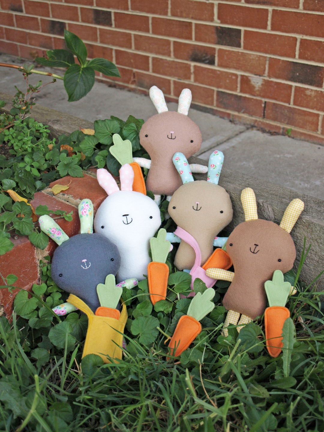 PDF Pattern - 'funny Bunny' - Instant Digital Download - Etsy