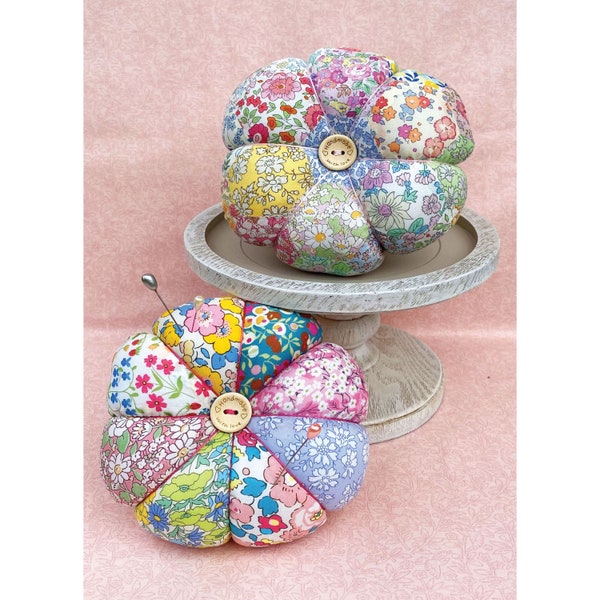 PDF Pattern - 'Little Liberty Pincushions' - Instant Digital Download