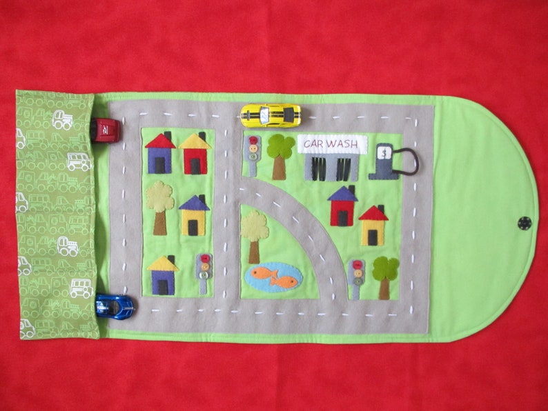 PDF Pattern 'cross Roads Car Caddy' Instant Digital Download Etsy