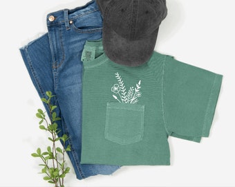 Pocket Design Shirt Etsy