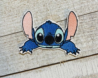 Stitch Iron On Patch | Lilo And Stitch Iron on patch | Disney Iron On Patch  | Disney Gift