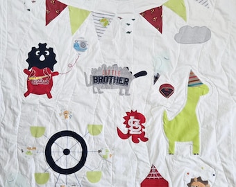 Memory Quilt from Baby Clothes
