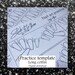 Practice template Long Coffin - DIGITAL DOWNLOAD - Print your own nail art practice sheets! | nail planner 