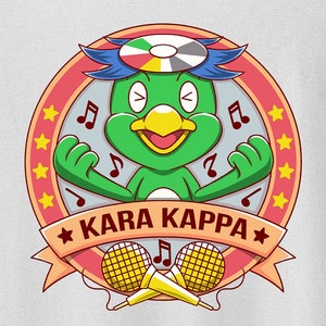 Karaoke Kappa Mascot Unisex T-shirt - Kara Kappa - Yakuza 0 - Yakuza Zero - Yakuza Games - Like a Dragon Shirt - Rpg Video Game Tee - Gaming