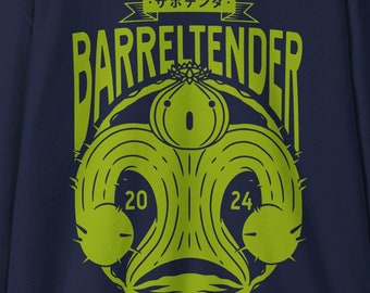 Barreltender Cactuar Boss Unisex Crewneck Sweatshirt - Final Fantasy XIV Dawntrail - Final Fantasy 14 - FFXIV - FF14 Tural Video Game