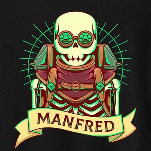 Undead Assistant Tattoo Unisex T-shirt - Dragon Age The Veilguard - Manfred - Emmrich Volkarin - Video Games - Video Game Shirt - Gaming Tee