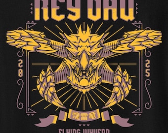Rey Dau Unisex T-shirt - Monster Hunter Wilds - MHWilds - MH Wilds - Boss - Monster Hunter Video Games - Video Game Shirt - Gaming Tee