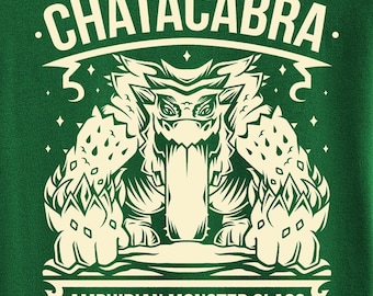 Chatacabra Unisex T-shirt - Monster Hunter Wilds - Amphibian Monster Class - Monster Hunter Video Games - Video Game Shirt - Gaming Tee