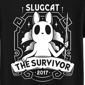 Slugcat Unisex T-shirt - Rain World - Rainworld - Indie Game T-Shirt - Video Game Shirt- Gamer Tee - Gaming - Survival Video Game - Slugcats