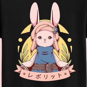 Loporrit Unisex T-shirt - Final Fantasy XIV - FF14 - Final Fantasy Video Games Shirt - Final Fantasy XIV Gaming Tee - Endwalker