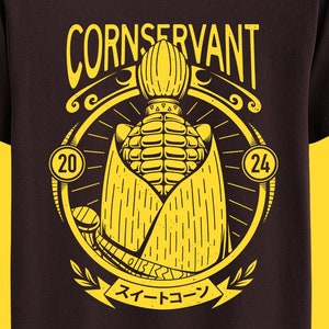 Cornservant Unisex T-Shirt - Final Fantasy XIV Dawntrail - Final Fantasy 14 - FFXIV - FF14 Video Game Shirt - Tural - MMORPG - Gaming Tee