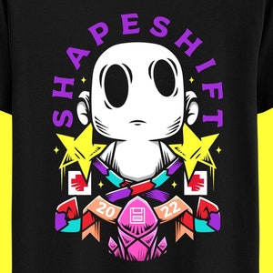 Shapeshift Unisex T-shirt - Nobody Saves The World - Shapeshifter - Indie Game - Action RPG Video Game - Rpg Game- Gaming Shirt - Gamer Tee