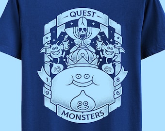クエストモンスターズ ユニセックス Tシャツ - ドラゴンクエスト