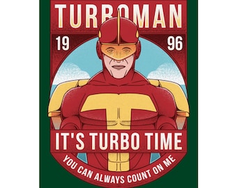 Turboman Comic Book Replica Prop - Jingle All the Way - Christmas