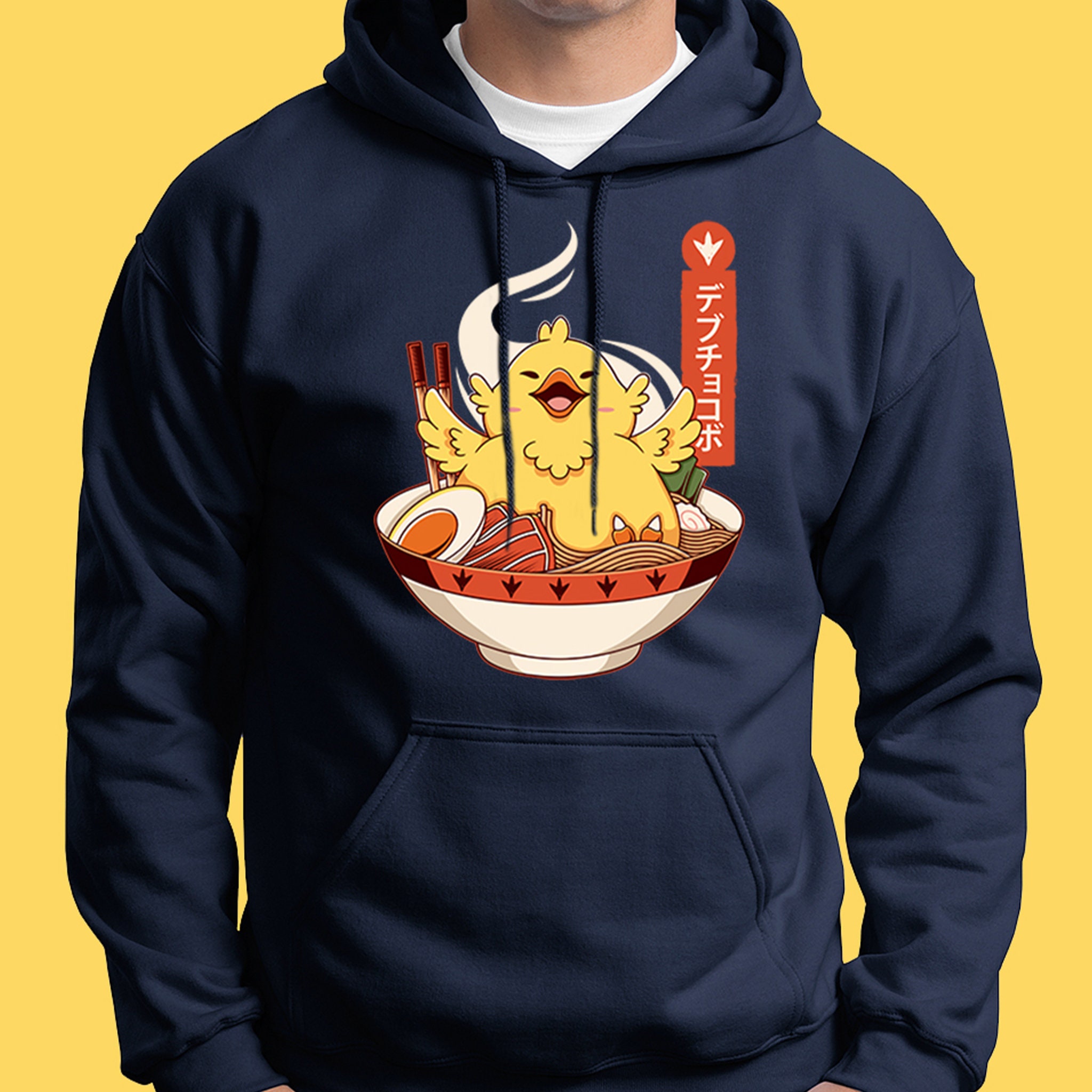 でぶチョコボラーメン ユニセックス パーカー スウェットシャツ