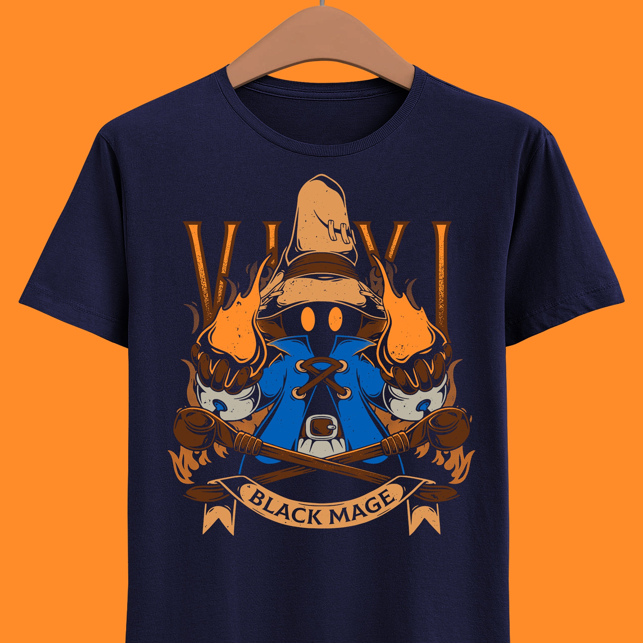 Vivi Ornitier Black Mage Unisex T-shirt - Final Fantasy IX Tshirt