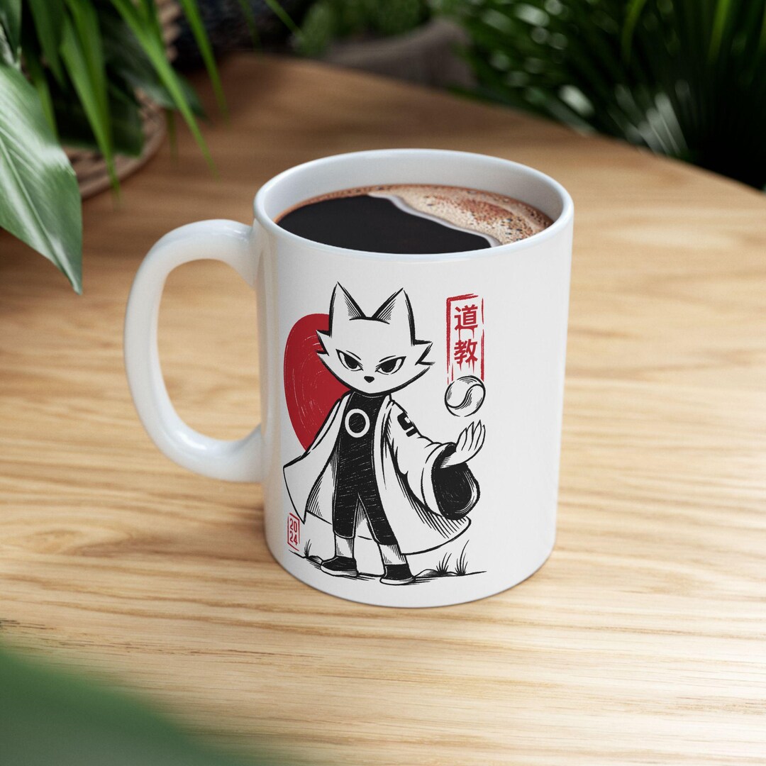 Yi Mysterious Tao Alchemist Ceramic Coffee Cups, Mug 11oz, 15oz