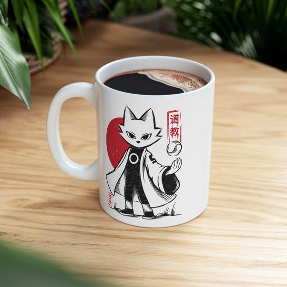 Yi Mysterious Tao Alchemist Ceramic Coffee Cups, Mug 11oz, 15oz