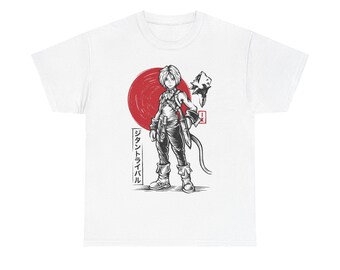 Zidane Tribal Japanese Art Unisex T-shirt - Final Fantasy 9 Video