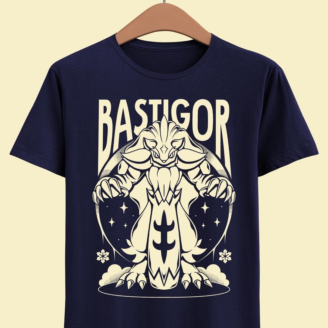 Bastigor Unisex T-shirt Palworld Feybreak Ice Elemental Pal