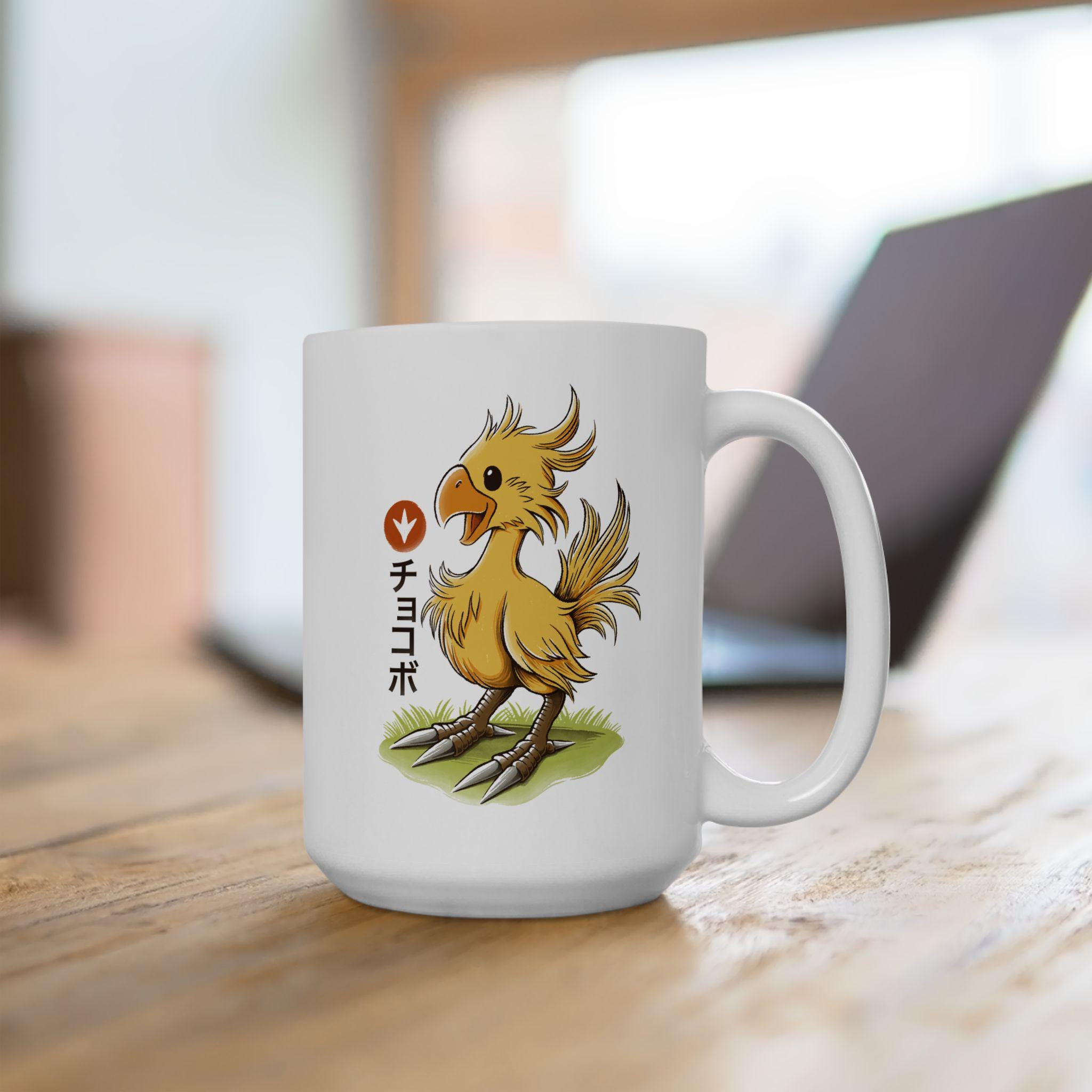 Wild Chocobo Ceramic Coffee Cups, Mug 11oz, 15oz -chocobo Farm