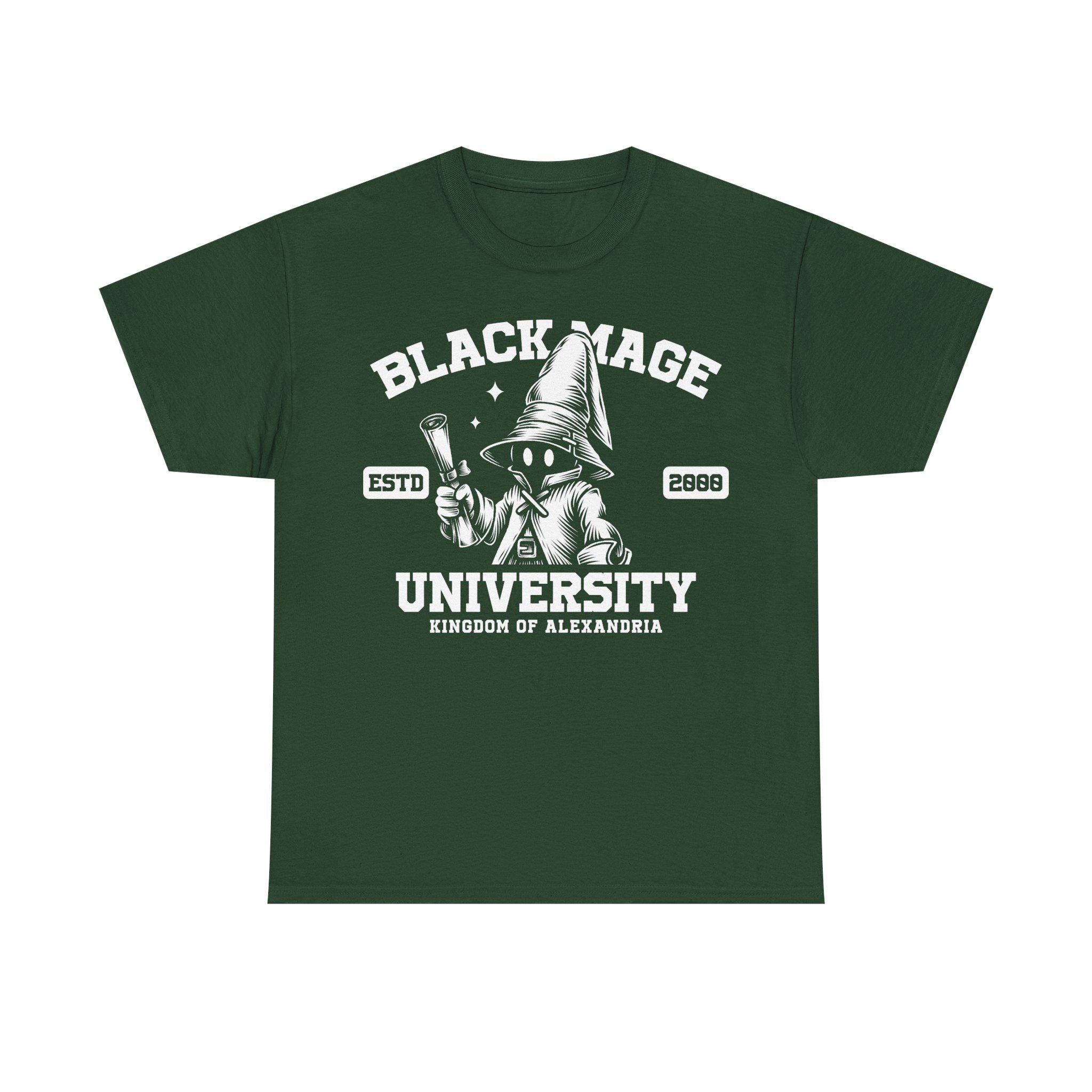 黒魔道士大学ユニセックスTシャツ - ファイナルファンタジーIX