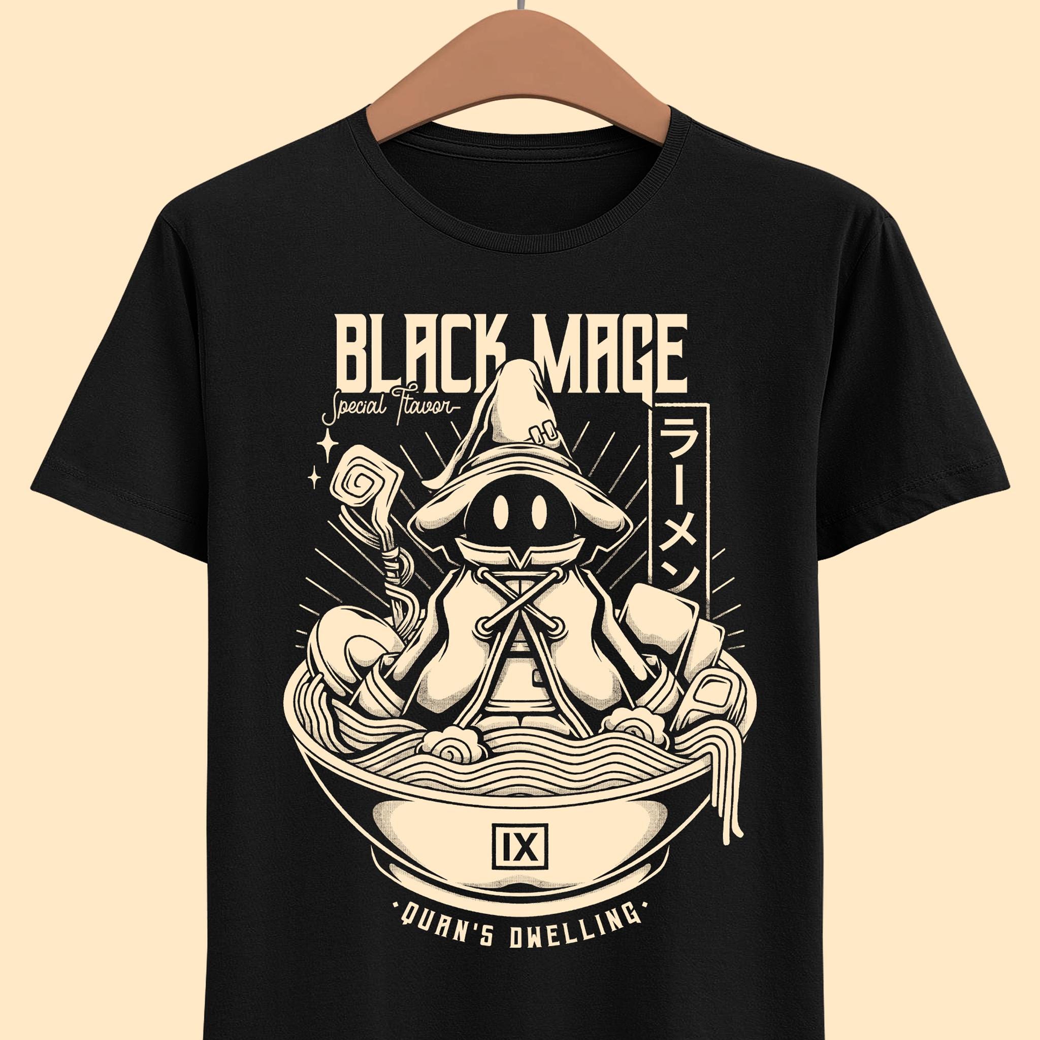 黒魔道士ラーメンTシャツ - ヴィヴィ・オルニティア - ファイナル