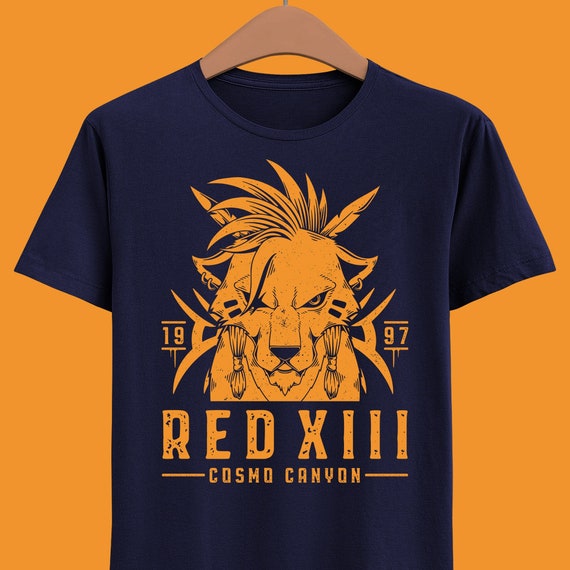 Red XIII T-shirt - Nanaki Cosmo Canyon - Final Fantasy 7 Video