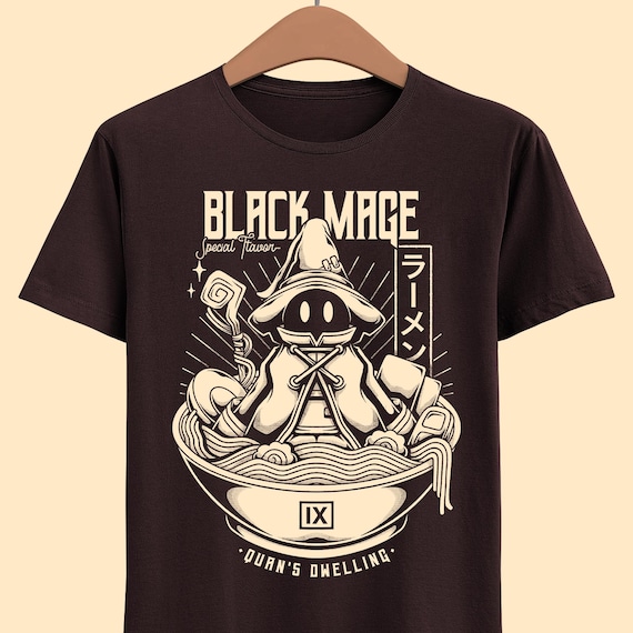 黒魔道士ラーメンTシャツ - ヴィヴィ・オルニティア - ファイナル
