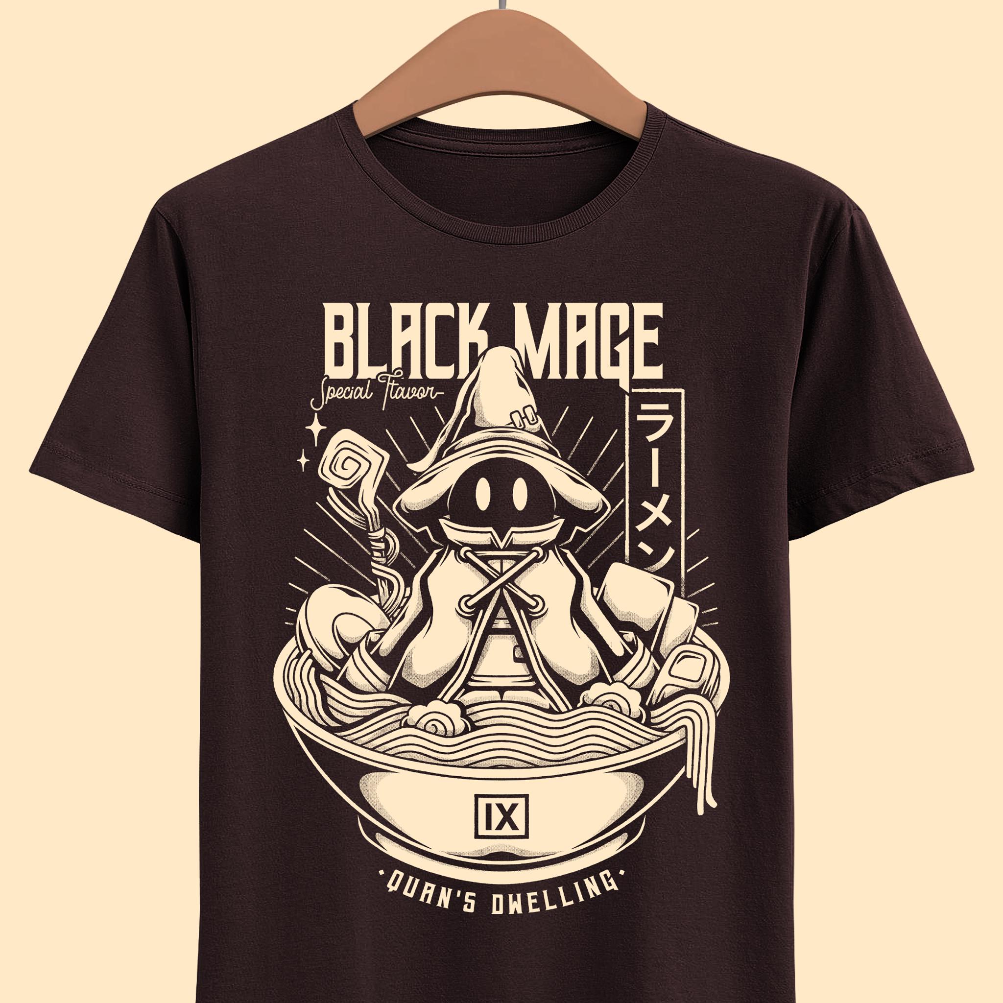 黒魔道士ラーメンTシャツ - ヴィヴィ・オルニティア - ファイナル
