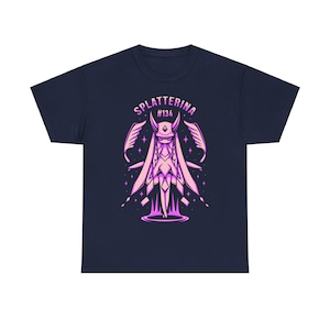 Splatterina Unisex T-shirt - Palworld Feybreak - Dark Elemental Pal - Survival Crafting Game - Video Game Shirt - Gaming Tee - Farming Game image 5