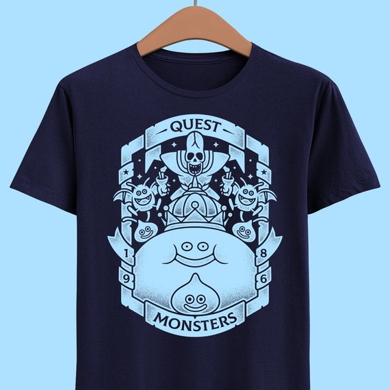 クエストモンスターズ ユニセックス Tシャツ - ドラゴンクエスト