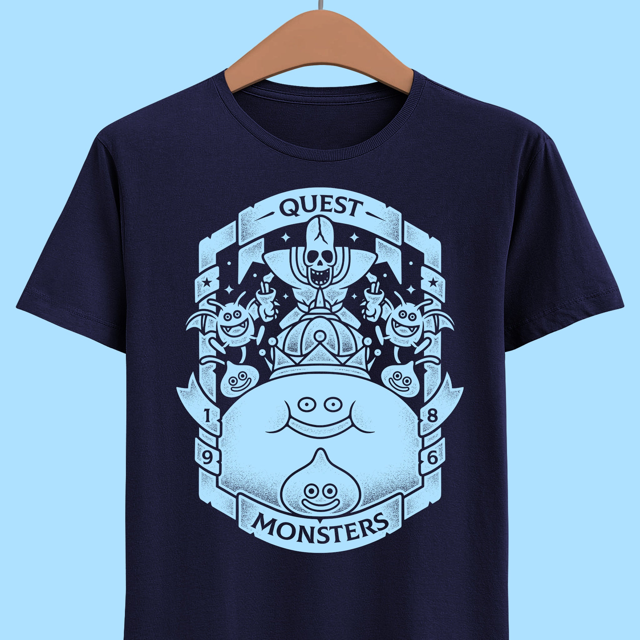 クエストモンスターズ ユニセックス Tシャツ - ドラゴンクエスト