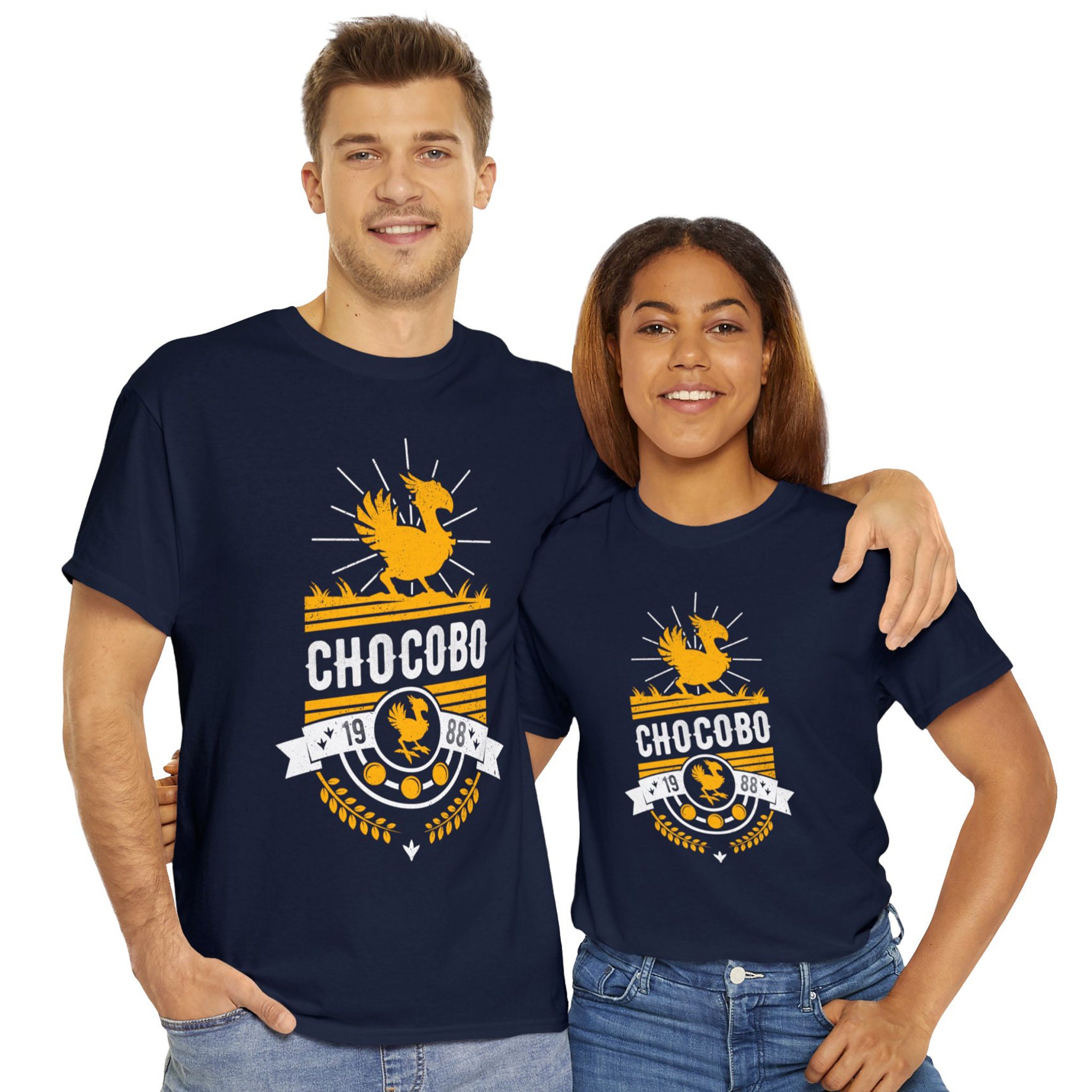 Chocobo T-shirt - Final Fantasy Video Games Shirt - FFVII - FFXIV