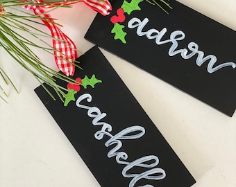Christmas Stocking Tags - Set of 2
