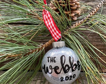 2020 Family Christmas Ornament