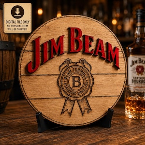 Jim Beam Sign - Etsy
