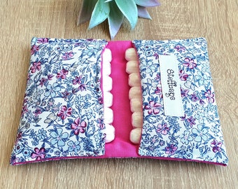 Tampon bag, tampon pouch, tampon case LITTLE FLOWERS