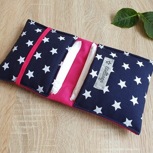 BIG STARS sanitary pad pouch, sanitary pad bag, sanitary pad case image 4