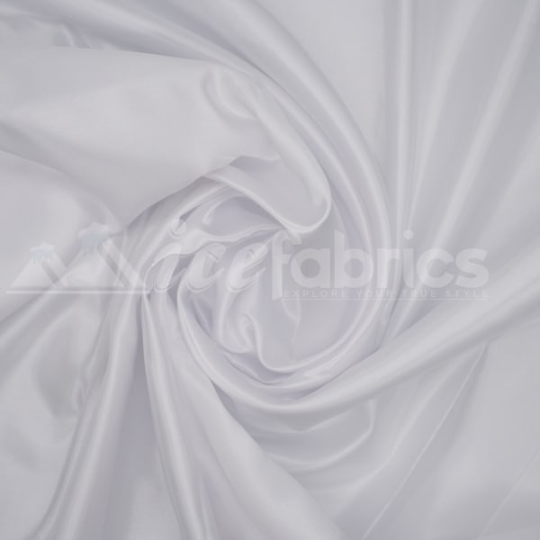 Tissu blanc soyeux de satin de mariée par cour _ Charmeuse satin lourd épais Fabric_ 60 " wide_ prix de gros