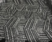 Silver Black Shiny sequins 4 way stretch on A MESH lace Sold By the yard for decorations fashion wedding prom dress,tablecloths night gowns