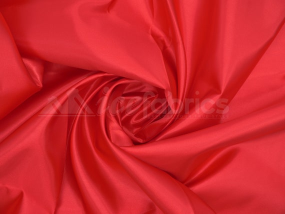 Charmeuse Bridal Satin Fabric for Wedding Dress 60 inches By the Yard  Charmuse (Dark Red)